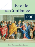 Le Livre de La Confiance