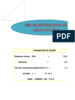 Red de Distribucion de Agua Potable-TERMINADO