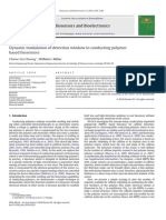 Biosensors and Bioelectronics Volume 25 Issue 10 2010 [Doi 10.1016%2Fj.bios.2010.03.023] Chwee-Lin Choong; William I. Milne -- Dynamic Modulation of Detection Window in Conducting Polymer Based Biosensors
