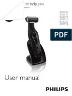 Philips Bodygroom Manual