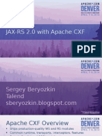 JAX-RS 2.0 With Apache CXF