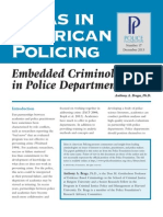 Embedded Criminologists in Police Departments