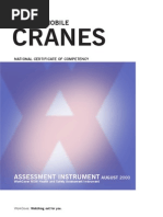 National Certificates Competency Assessment Instruments Slewing Mobile Cranes 0854 PDF