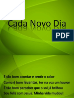 Cada Novo Dia.ppt