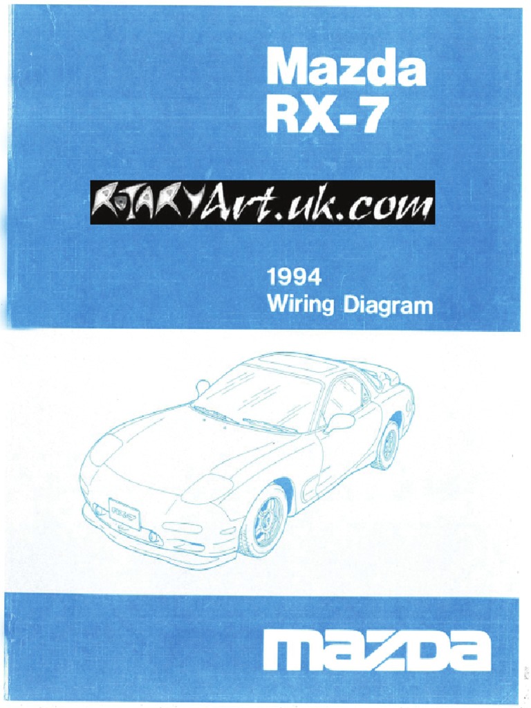RX7 FD3 Wiring Diagram LHD | PDF