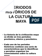 Perido Historico de Los Mayas