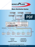 MDS-6A 6-Zone Music Distribution System