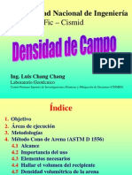 Ensayo de Densidad de Campo