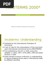 Incoterms Power Point Presentation