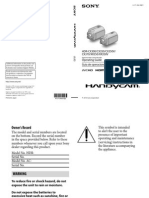 Sony Camcorder HDR CX350V User Manual