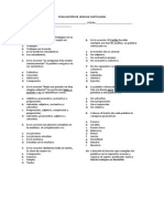 Evaluación de Lengua Castellana Octavos