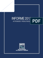 INEGI Informe 2012 PDF