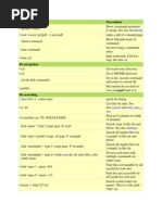 Threadsafe Man: Command Description