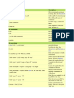 Threadsafe Man: Command Description