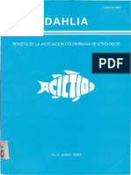 Aspectos Reproductivos de La Sabaleta Revista Dahlia de Ictiologia Vol 4 2001