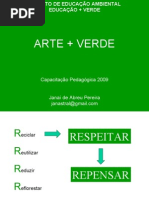 Educação verde e arte