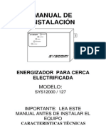 Manual - Central Cerco Electrico Modelo Syscon PDF