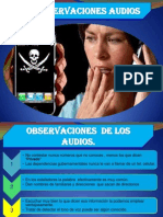 Observaciones Audios Extorsion y Secuestros