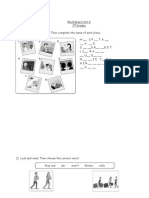 Worksheet Unit 6 3ros Básicosaaa