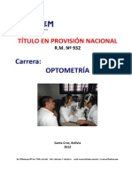Optometria Presentacion 2013