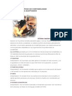 Los 15 Principios de Contabilidad Generalmente Aceptados