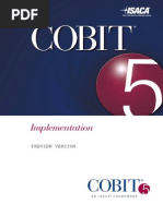 COBIT 5 Implementation Introduction