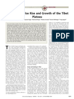Oblique Stepwise Rise and Growth of The Tibet Plateau