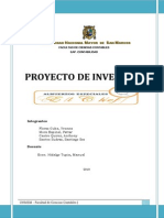 Caso Proyecto Inversion Almuerzos Especiales El Chef