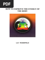 How to Improve the Energy of the Body