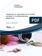 Herbal-Extracts-Equivalence Guidance