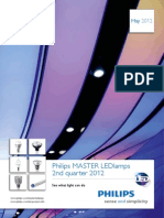 PHILIPS Brochure MASTER LEDlamps 2nd Quarter 2012