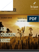 Daily Agri News Letter 17 July 2014