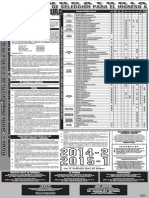 Convocatoria Seleccion 2014-2 2015-1