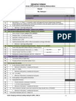 CIPR (Simen) Sedang Dilaksanakan - Checklist