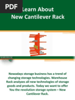 Download New Cantilever Rack - Warehouse Rack by Genie Warehouse Rack SN234197307 doc pdf