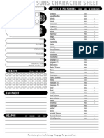 ThousandSuns CharacterSheet