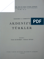 Giacomo E. Carretto - Akdenizde Türkler