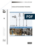 Density and Concentration Transmitter: Installation Guide