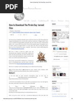Download How to Download the Pirate Bay Torrent by Tai Yang SN234206438 doc pdf