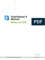 TeamViewer Manual Wake On LAN Id