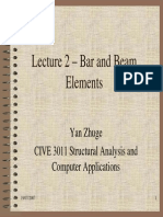 Lecture 2 Truss and Beam FEM