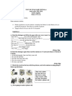 Test de Evaluare Initial Vi