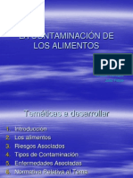 Contaminacion de Alimentos