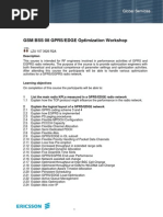 GSM BSS 08 GPRS-EDGE Optimization Workshop