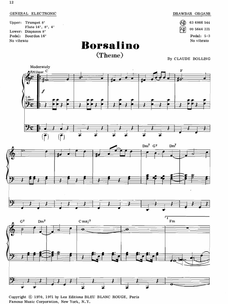 Borsalino Theme