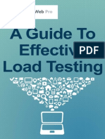 A guide to effective load testing