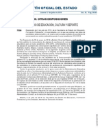 Resolución de Plazas para Auxiliares de Conversación en El Extranjero