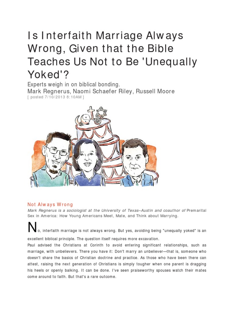 Interfaith Marriage: Biblical Perspectives | PDF | Marriage ...