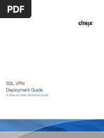 SSL VPN Deployment Guide: A Step-by-Step Technical Guide