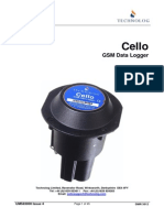 Cello GSM Data Logger User Manual Setup Guide